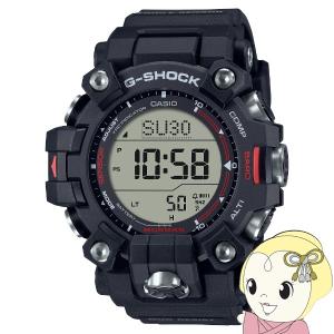 腕時計 ジーショック G-SHOCK 国内正規品  MUDMAN 電波ソーラー バイオマスプラスチック採用 GW-9500-1JF メンズ ブラック カシオ CASIO｜gion