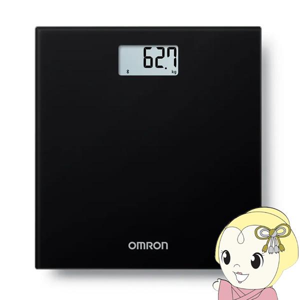 体重計 OMRON オムロン ブラック HN-300T2-JBK