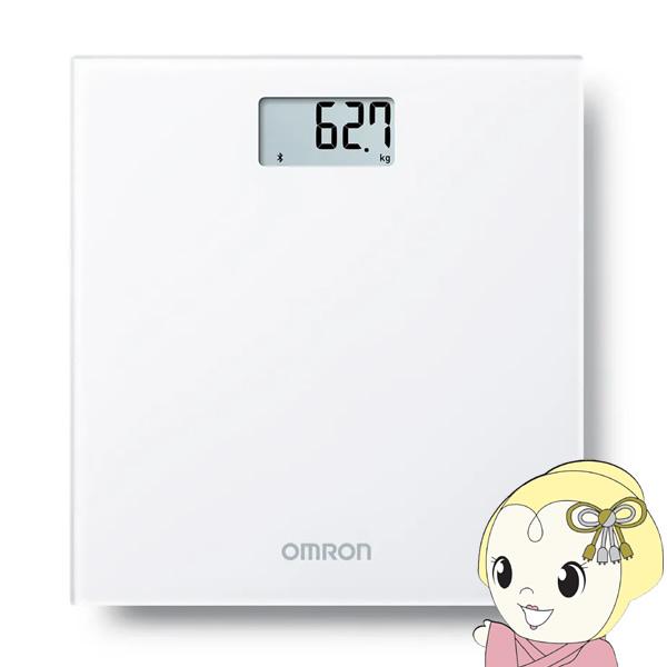 体重計 OMRON オムロン ホワイト HN-300T2-JW