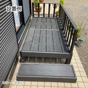 ウッドデッキ セット 本体×3+サイドパネル×...の詳細画像5