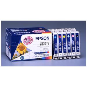 エプソン（EPSON） エプソン・純正インクカートリッジ IC6CL32 6色