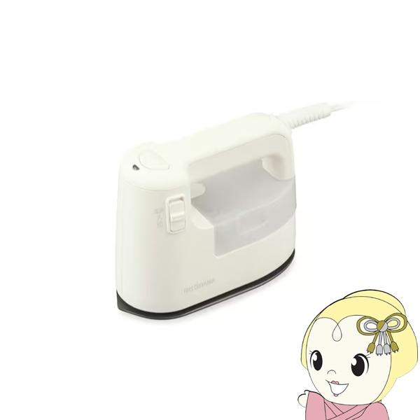 衣類スチーマー アイリスオーヤマ ホワイト IRS-02-W スチーマー・アイロンの2WAYタイプ ...