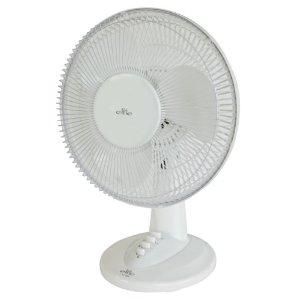 テクノス 30cmお座敷扇風機 卓上扇 メカ式扇 ホワイト KI-1000