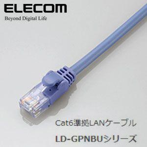 ELECOM(エレコム) Cat6準拠LANケーブル LD-GPN/BU3｜gion