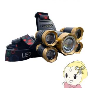 LEDヘッドライト 乾電池式 単3電池4本仕様 防災 災害対策 送料無料