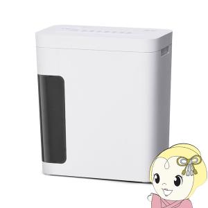 アイリスオーヤマ シュレッダー P4GM-45 超静音 パーソナルシュレッダー マイクロクロスカット 最大カット枚数4枚 シズカット SHIZCUT ホワイト