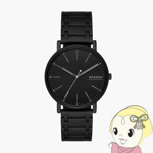 SKAGEN（スカーゲン） 腕時計「SIGNATUR」 ステンレス ブレスレットウォッチ ブラック SKW6914｜gion