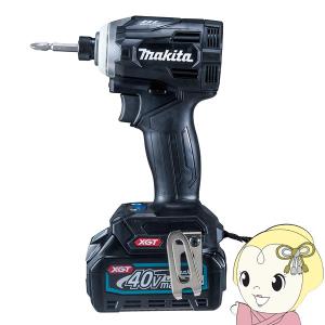 マキタ 充電式インパクトドライバ バッテリBL4025×2本・充電器DC40RA・ケース付 TD001GRDXB
