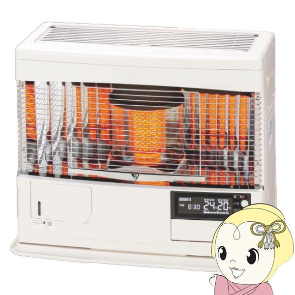 【メーカー直送】 石油ストーブ FF式 ふく射 カベック 床暖房内蔵 UFH-6432UKFD-W ...