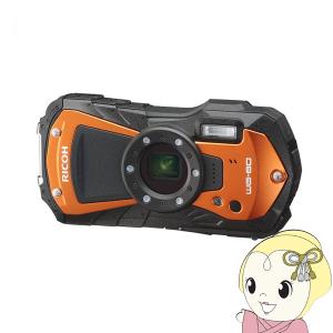 リコー  コンパクトデジタルカメラ RICOH WG-80 [オレンジ] 小型軽量・耐落下衝撃性能・防水性能（IPX8、JIS保護等級8相当）｜gion