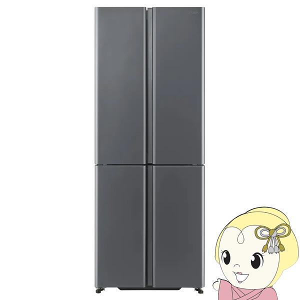 [予約]【標準設置費込】冷蔵庫 AQUA アクア 420L 4ドア ダークシルバー TZシリーズ A...