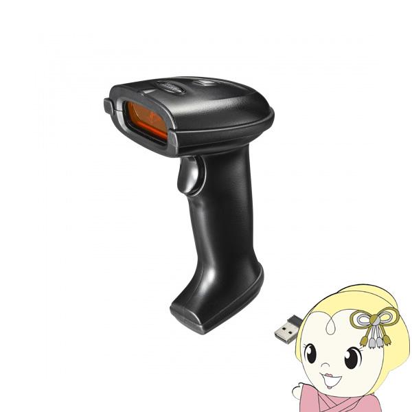2.4Gワイヤレス1次元バーコードリーダー サンワサプライ BCR-WL1D1BK/srm