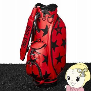 バックスピン ゴルフバッグ 星柄 47インチ対応 レッド BACK SPIN! BIG STAR Tour Golf Bag BSBB02C103/srm｜gioncard