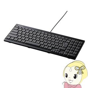 USB接続 有線スリムキーボード BSKBU14BK （ブラック）の商品画像