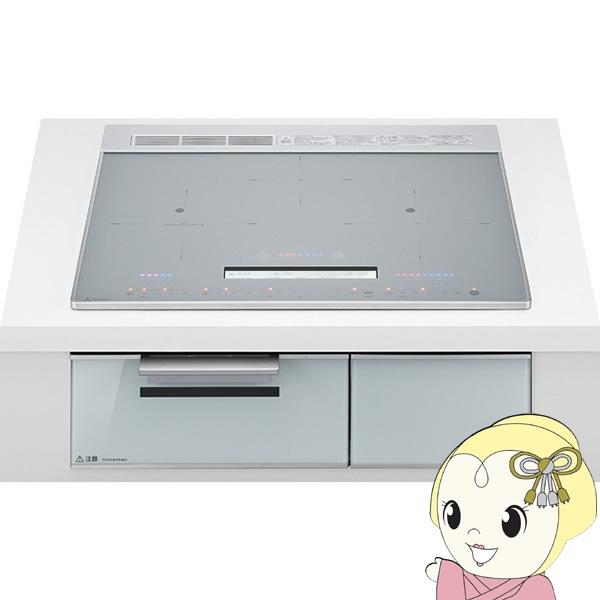 ビルトインIHクッキングヒーター 三菱電機 CROSS+TOPシリーズ 単相200V 3口IH 幅6...