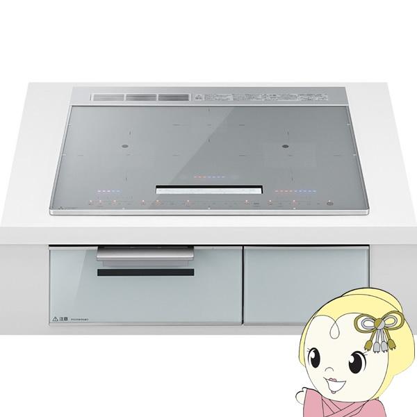 ビルトインIHクッキングヒーター 三菱電機 CROSS+TOPシリーズ 単相200V 3口IH 幅6...