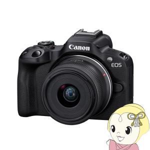 ミラーレスカメラ Canon キャノン EOS R50 RF-S18-45 IS STM レンズキット [ブラック]/srm｜gioncard