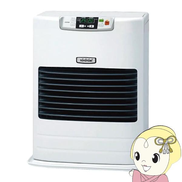 FF式石油ストーブ トヨトミ FF-5524T-W ホワイト 石油ファンヒーター 木造15畳/鉄筋2...