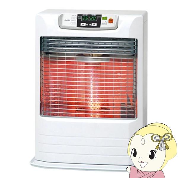 FF式石油ストーブ トヨトミ FR-V3624-W ホワイト 木造10畳/鉄筋15畳 タンク別置きタ...