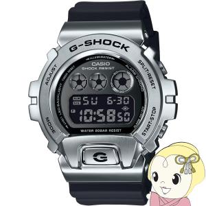 カシオ CASIO G-SHOCK メタルカバード 6900 GM-6900U-1JF メンズ デジタル シルバー 反転液晶/srm｜gioncard