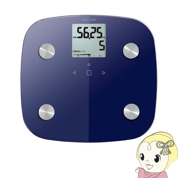 ELECOM エレコム ECLEAR エクリア 体組成計 ブルー HCS-FS01BU