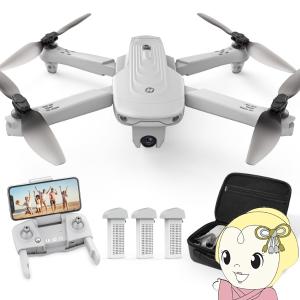 HOLY STONE ドローン 4Kカメラ付き GPS搭載 折り畳み式 ブラック
