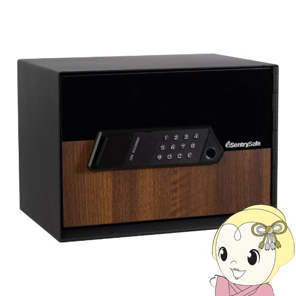 金庫 セントリー日本 Sentry 指紋認証/テンキー式 約16L 約9kg B5 マットブラック/...