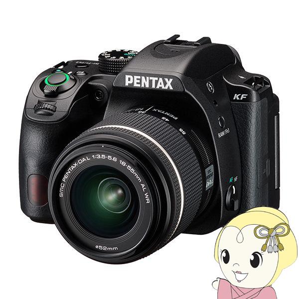 ペンタックス デジタル一眼レフカメラ PENTAX KF 18-55WRキット ブラック/srm