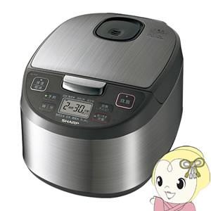 シャープ KS-S10J-S ジャー炊飯器 （5.5合炊き） シルバー系