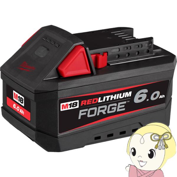 ミルウォーキー M18 FORGE 6.0AH バッテリー 高速充電 小型 軽量 M18 FB6 J...
