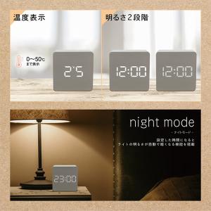 置き時計 置時計 デジタル デジタル時計 卓上...の詳細画像4