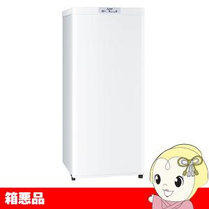 【箱悪品】冷凍庫【京都市内標準設置無料】 三菱電機 家庭用冷凍庫  1ドア 121L ホワイト右開き ファン式 自動霜取り MF-U12H-W/srm｜gioncard