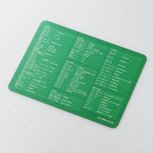 エレコム 爆速効率化マウスパッド for Excel MP-SCE｜gioncard