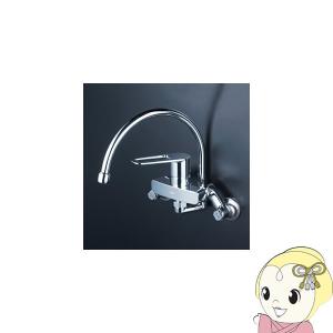 KVK MSK110KRGT KVK シングルレバー式混合栓 スワン型パイプ付 一般地