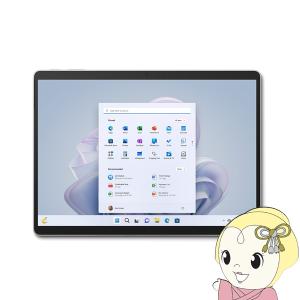 マイクロソフト 13型 2in1タブレットPC Surface Pro 9 QIL-00011 [プラチナ] Microsoft/Core i7 1255U/メモリ 16GB/SSD 256GB/srm｜gioncard