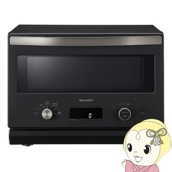 オーブンレンジ SHARP シャープ PLAINLY 18L 縦開き ブラック系 RE-SD18B-...