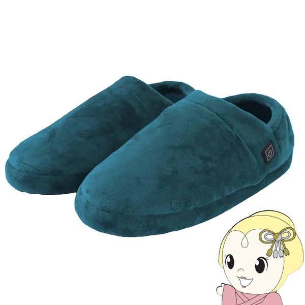 サンコー どこでも床暖スリッパ ヒーター内蔵 スリッパ ケーブルレス 電気スリッパ  THANKO ...