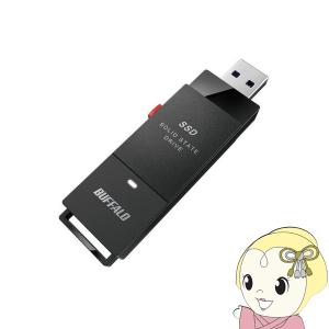 外付けSSD バッファロー 1TB ブラック SSD-SCT1.0U3-BA/srm｜gioncard