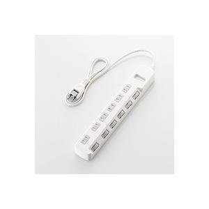 エレコム ほこり防止シャッター付　省エネタップ T-E6A-2610WH