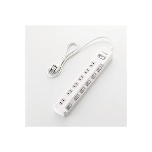 エレコム 一括＆個別スイッチ付　省エネタップ T-E7A-2610WH