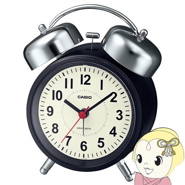 置き時計 置時計 TQ-720J-1CJF アナログ表示 電波時計 レトロカラー 目覚まし時計 カシ...