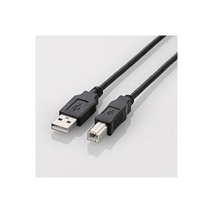 エレコム USB2.0ケーブル 1.5m U2C-BN15BK A-Bタイプ