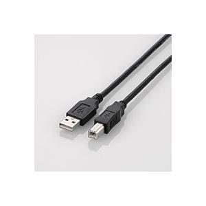 エレコム USB2.0ケーブル 5.0m A-Bタイプ U2C-BN50BK｜gioncard