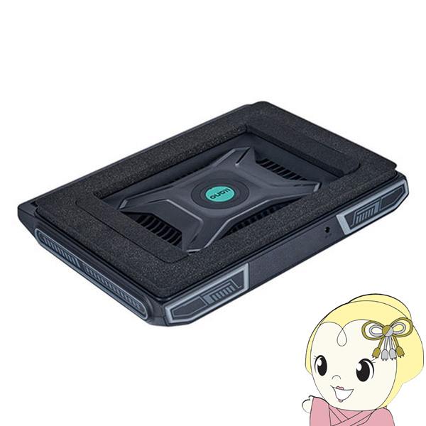 llano V10BK ノートパソコン冷却パッド ブラック RGBライトなし スタンダードタイプ/s...
