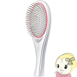 「正規品」 WAVEWAVE EMS Brush Air 頭皮ブラシ ヘッドスパ 赤色LED 防水 頭皮ケア  WH41-01-WH ホワイト 電気針/srm｜gioncard