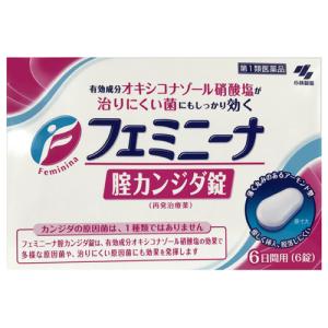フェミニーナ 膣カンジダ錠 6錠 市販薬
