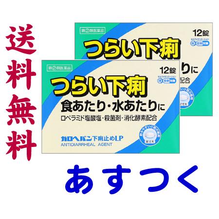 ガロヘパン 下痢止め薬 12錠 X 2個セット ロペミンと同じ有効成分の市販薬