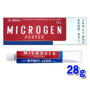 まゆ毛の発毛剤 ミクロゲンパスタ 28g 眉毛クリーム 育毛 第1類医薬品