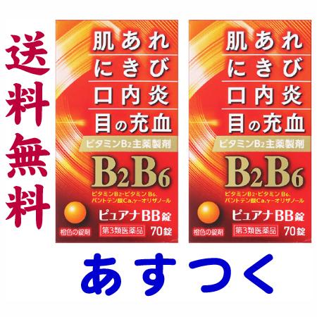 ピュアナBB錠 70錠 X 2個セット