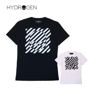 HYDROGEN ハイドロゲン オプティカルスカルTシャツ OPTICAL SKULL TEE メンズ レディース｜gios-shop